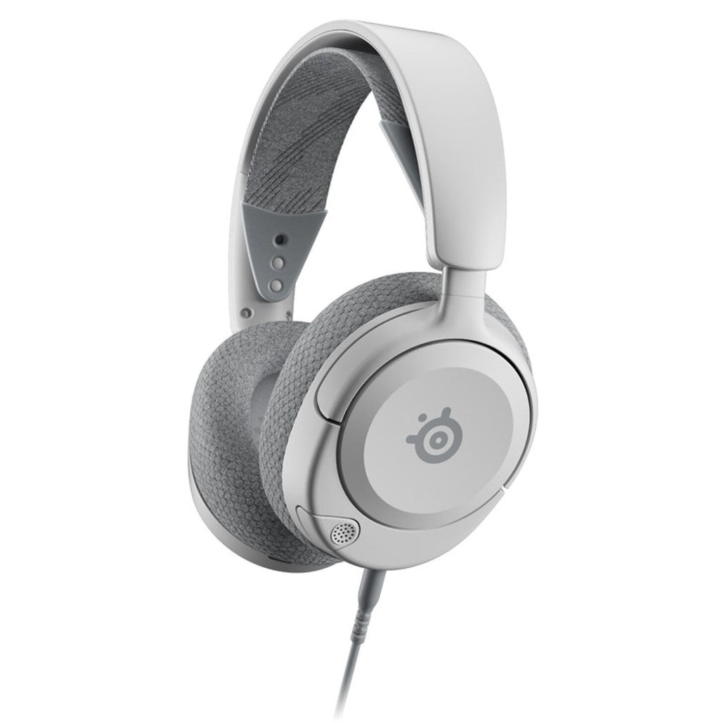 Slušalke žične SteelSeries naglavne z mikrofonom 1x3,5mm Arctis Nova 1 bela Gaming (61607)
