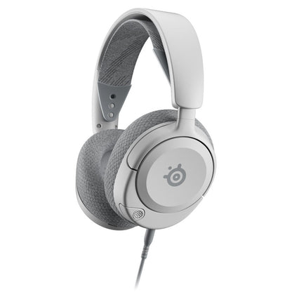 Slušalke žične SteelSeries naglavne z mikrofonom 1x3,5mm Arctis Nova 1 bela Gaming (61607)