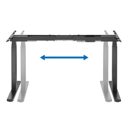 Dvižno podnožje za mizo Logilink električno 620-1280mm črna (EO0051)