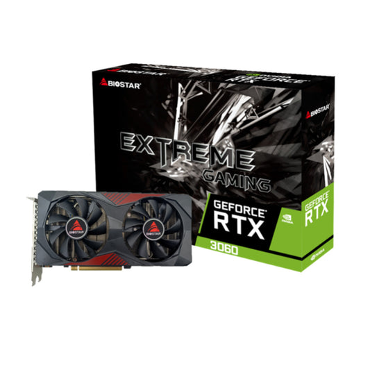 Grafična kartica nVidia RTX3060 Biostar Extreme gaming - 12GB GDDR6 (VN3606RML9)