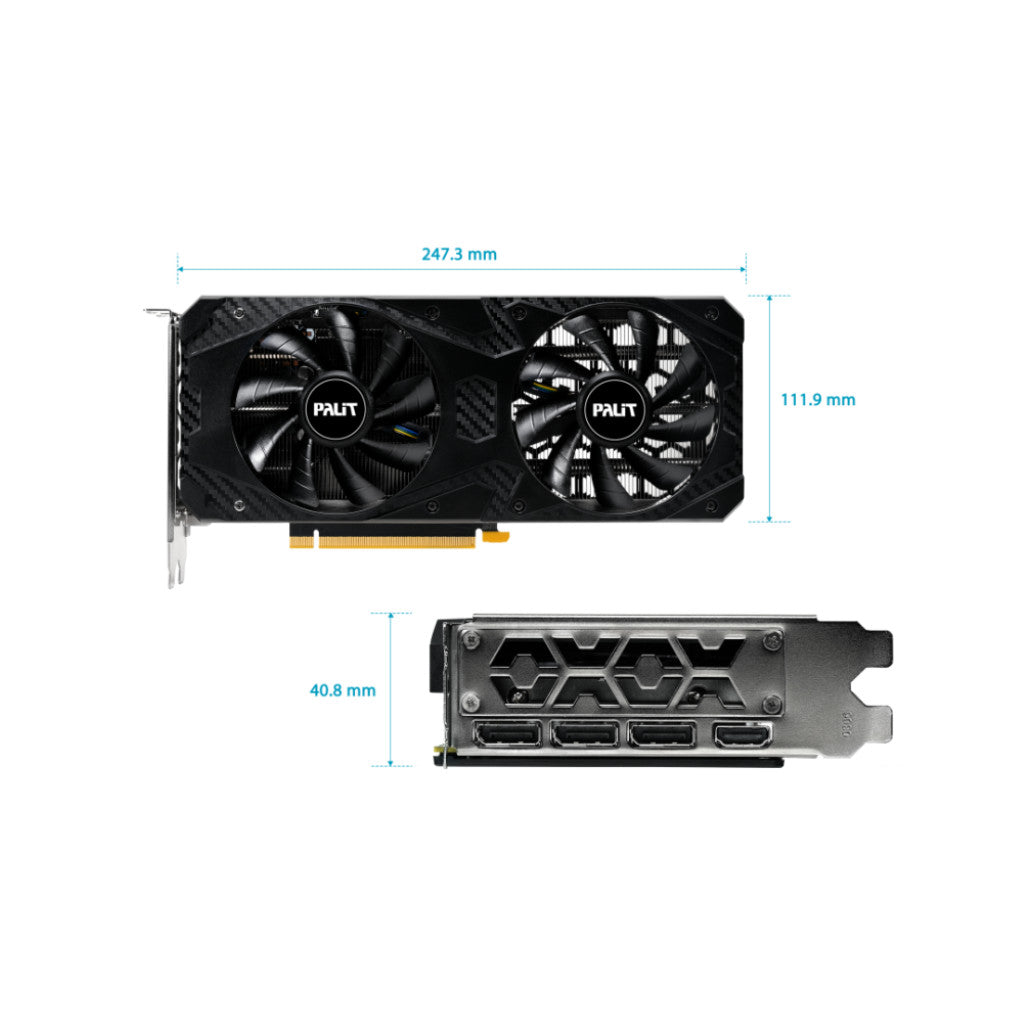 Grafična kartica nVidia RTX3060 Palit Infinity 2 OC - 12GB GDDR6 (NE63060U19K9-PG190L)