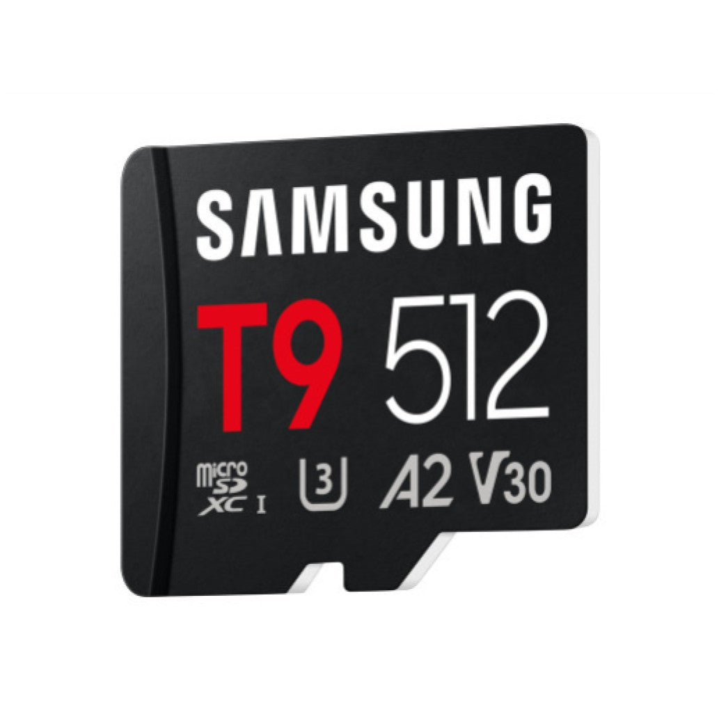 Spominska kartica SDXC 512GB Samsung T9 200MB/130MB/s U3 V30 UHS-I A2 (MB-MH512T/WW)
