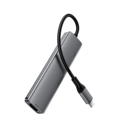 Priklopna postaja USB-C => Acefast J18 HDMI 2xUSB3.0 USB-C 90W micro čitalec kartic SD/microSD (J18)