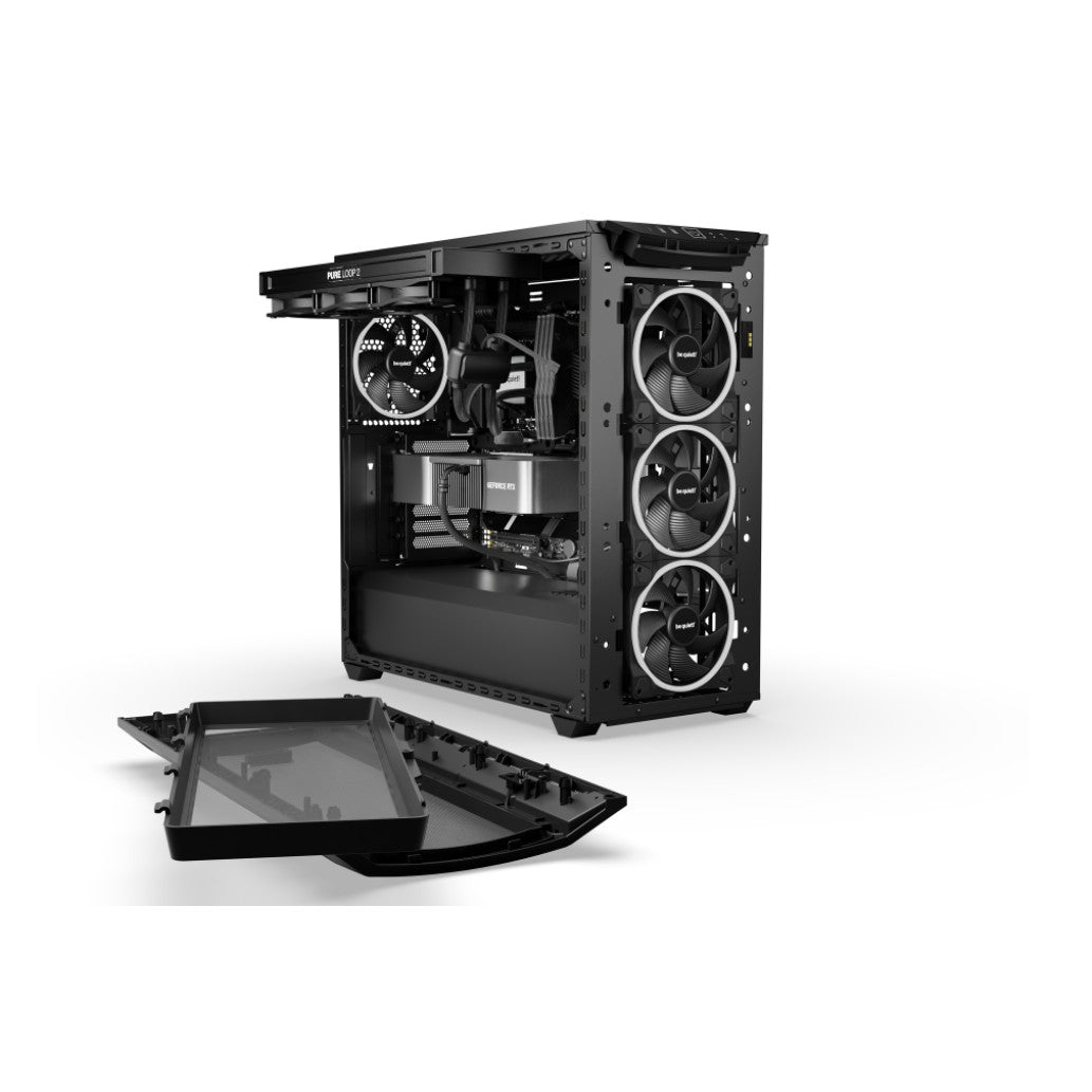Ohišje Bequiet SHADOW BASE 800 FX ATX - črna RGB