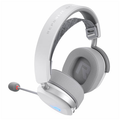 Slušalke brezžične Asus naglavne z mikrofonom BT/USB-C ROG Pelta bele Bluetooth (90YH0410-BHUA10)