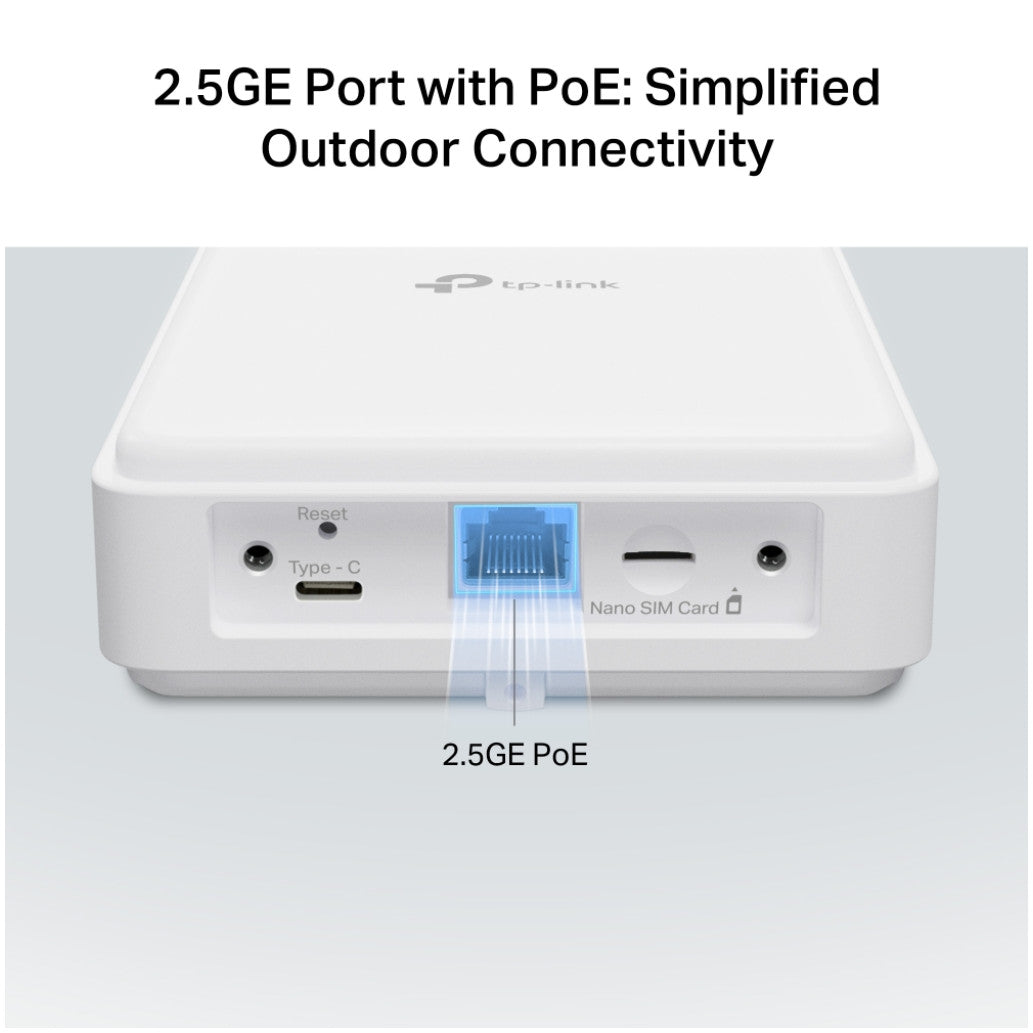 Usmerjevalnik brezžični TP-Link NEO200 5G 1xLAN 2,5Gbps (NE200-Outdoor)