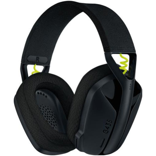 Slušalke brezžične Logitech naglavne z mikrofonom BT G435 črne Bluetooth LightSpeed EOL (981-001050)