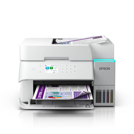 Tiskalnik multifunkcijski brizgalni barvni Epson EcoTank Office L6376 A4 duplex tisk duplex skeniranje USB LAN WiFi 18ppm (C11CL43404)