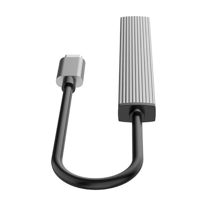 HUB USB-C => 1x USB-A 3.0 + 3x USB-A 2.0 siv Orico (Orico AH-13)