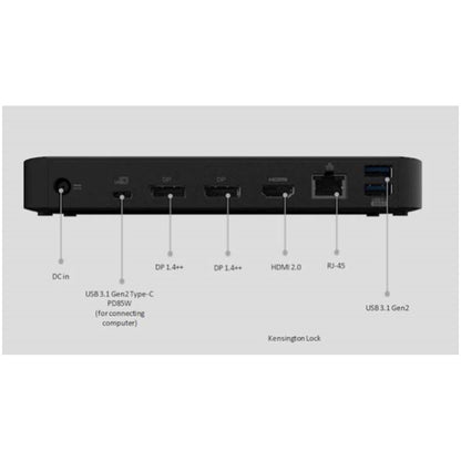 Priklopna postaja USB-C => Acer HDMI 2xDisplayPort 3xUSB3.0 USB-C 135W RJ45 (GP.DCK11.003)