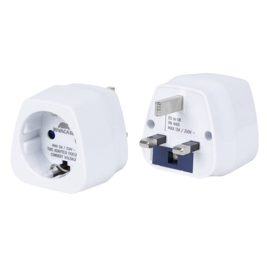 RivaCase potovalni adapter PS4401 EU na UK
