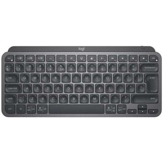Tipkovnica brezžična Logitech MX Keys Mini US international | SLO gravura grafitna LED osvetlitev (920-010498)