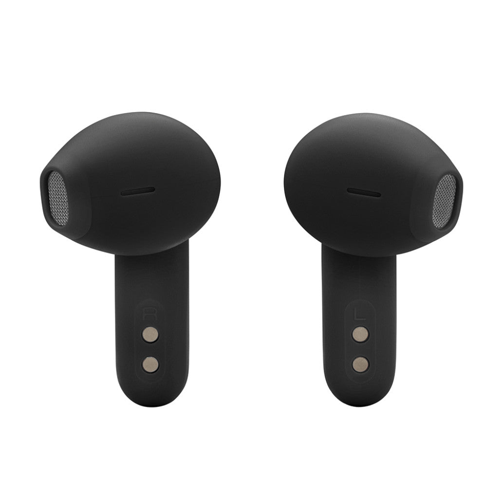 Slušalke brezžične JBL ušesne BT Wave Flex 2 črne z mikrofonom (JBLWFLEX2BLK)