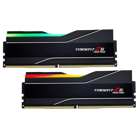 DDR5 32GB 6000MHz CL32 KIT (2x16GB) G.Skill RGB Trident Z5 Neo EXPO 1,35V črna (F5-6000J3238F16GX2-TZ5NR)