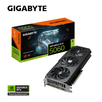 Grafična kartica nVidia RTX5060 GigaByte Gaming OC - 8GB GDDR7 (GV-N5060GAMING OC-8GD)