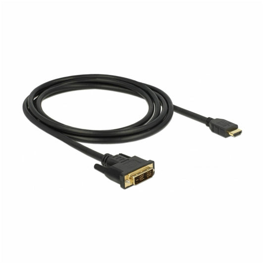 Kabel HDMI(m)=>DVI Digital (18+1) 2,00m Delock 85584