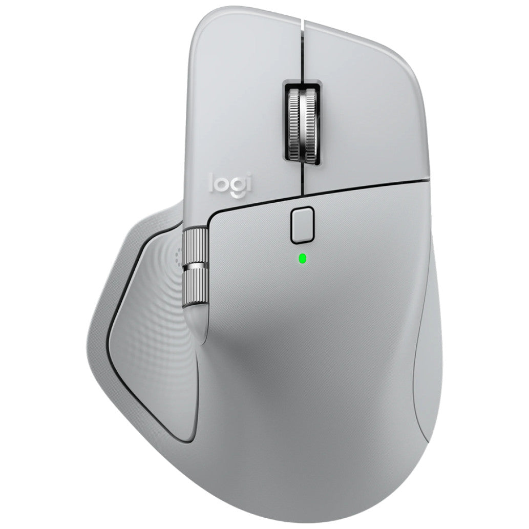 Miš brezžična + Bluetooth USB-C Logitech MX Master 4 za Mac 8000DPI Bolt reciever bela (910-007576)