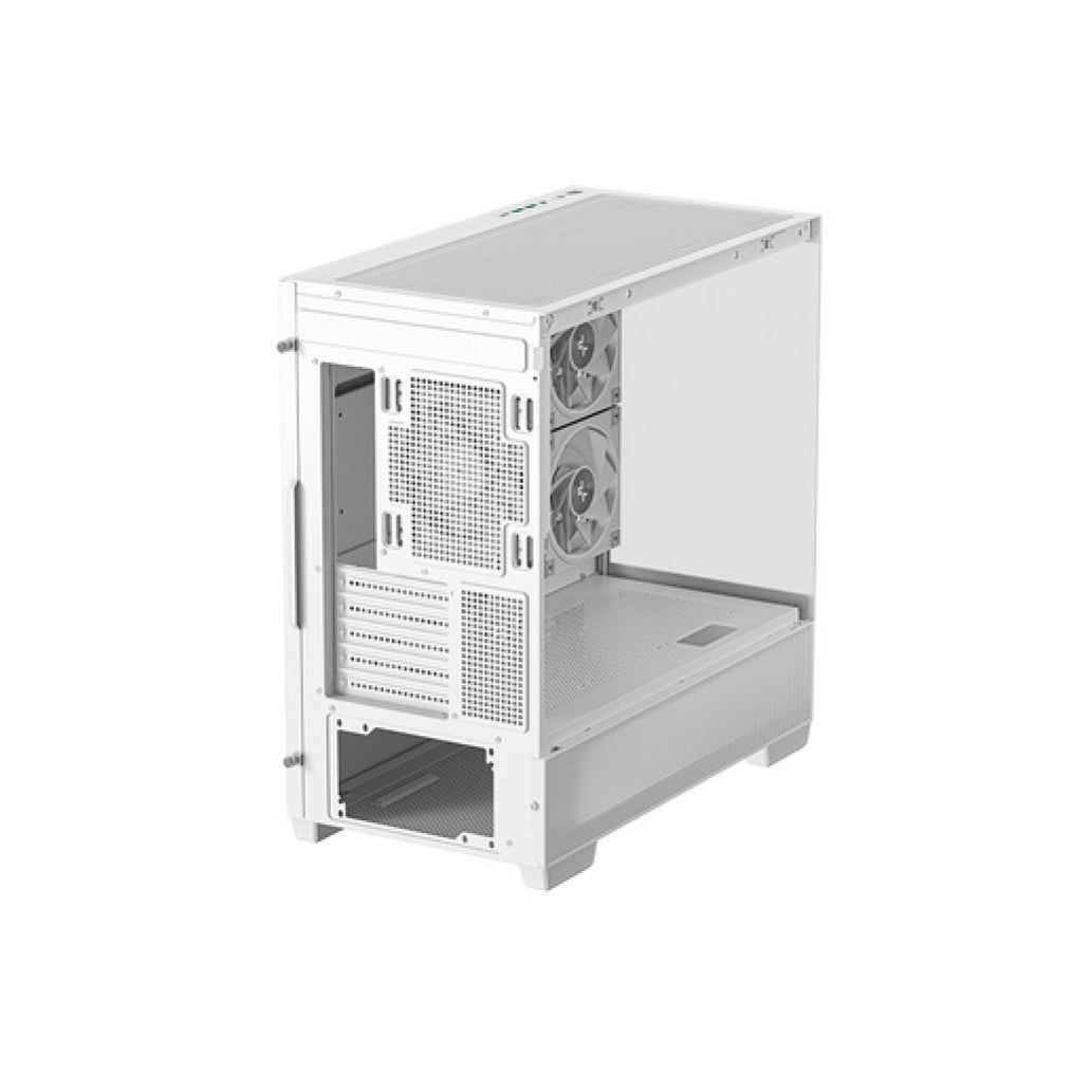 Ohišje Deepcool CG380 3F MidiATX - bel RGB
