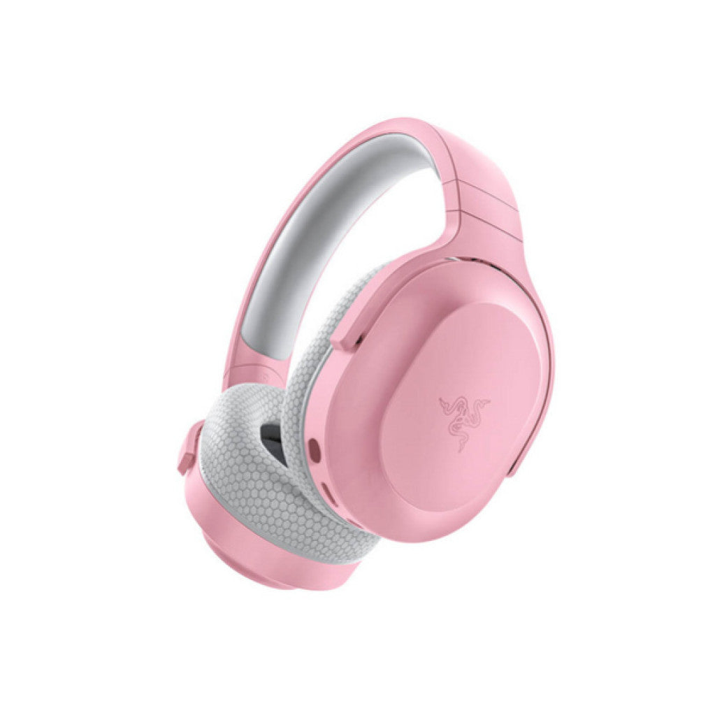 Slušalke brezžične naglavne 2,4 GHz stereo Razer Barracuda X Wireless Mercury (2022) - roza (RZ04-04430300-R3M1)