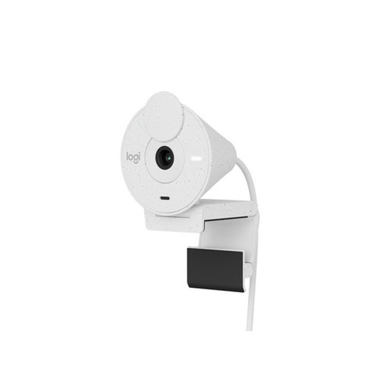 Spletna kamera Logitech BRIO 300 2MP FHD 30FPS 70° USB-C bela mikrofon z redukcijo šuma (960-001442)