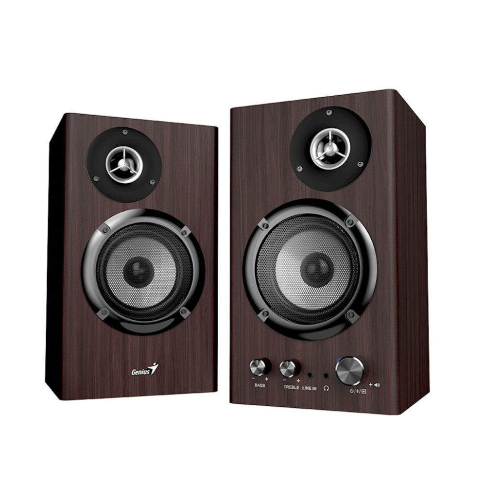 Zvočniki Genius SP-HF1812BT 40W 2.0 (črna-rjava)