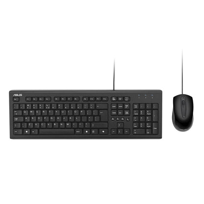 Tipkovnica in miš Asus USB-A desktop U2000 SLO črna Copilot tipka (90-XB1000KM00240-)