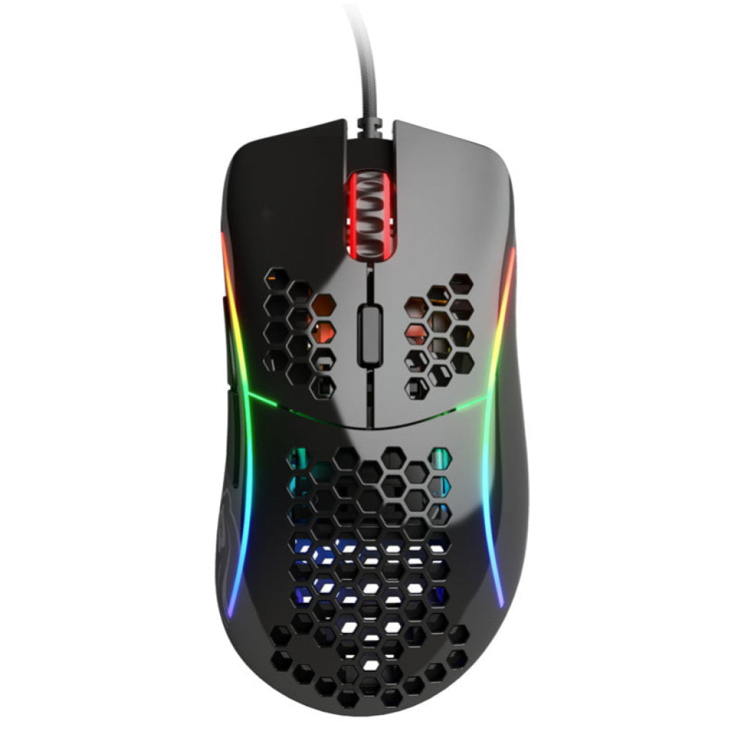 Gaming miška Žična Glorious Race Model D, črna (GD-GBLACK)