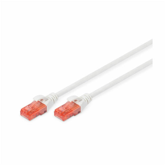 KABEL PATCH UTP Cat 6   3,00m  RJ45 1Gbit Digitus - bel (DK-1617-030/WH)
