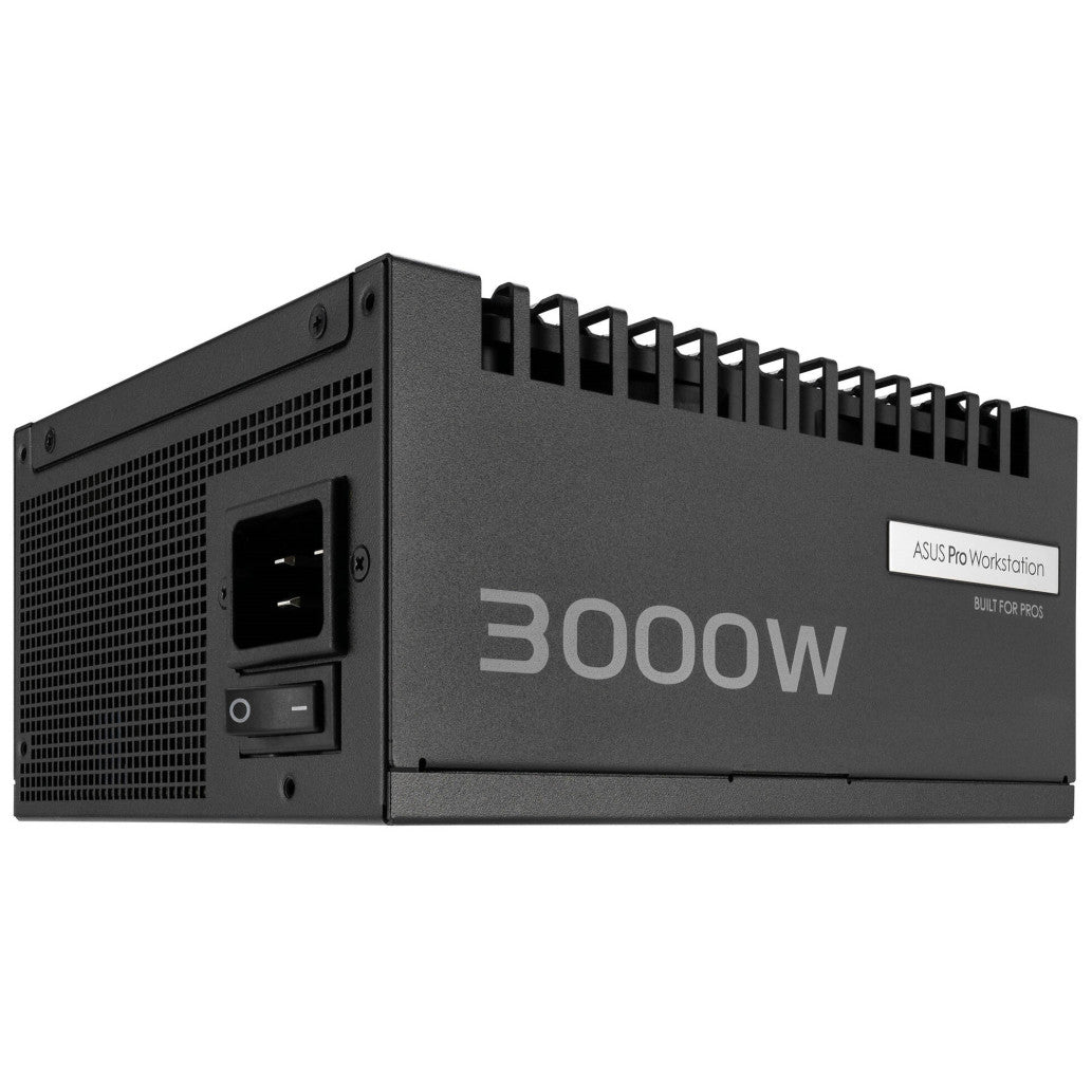 Napajalnik - 3000W Asus PRO WS 80Plus Platinum 94% ATX 3.1 (Gen5) Modular črna (90YE00Z0-B0EA00)