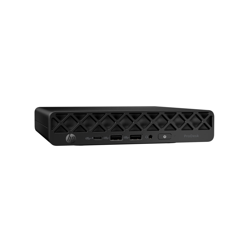 Računalnik HP Mini ProDesk 4 G1i AI PC Ultra 5-235T/Q870/16GB-DDR5/512GB/-/Intel grafika HDMI 2xDP USB-C/BT WiFi RJ45/90W-89%/Win11Pro črna NP CK2F8ET