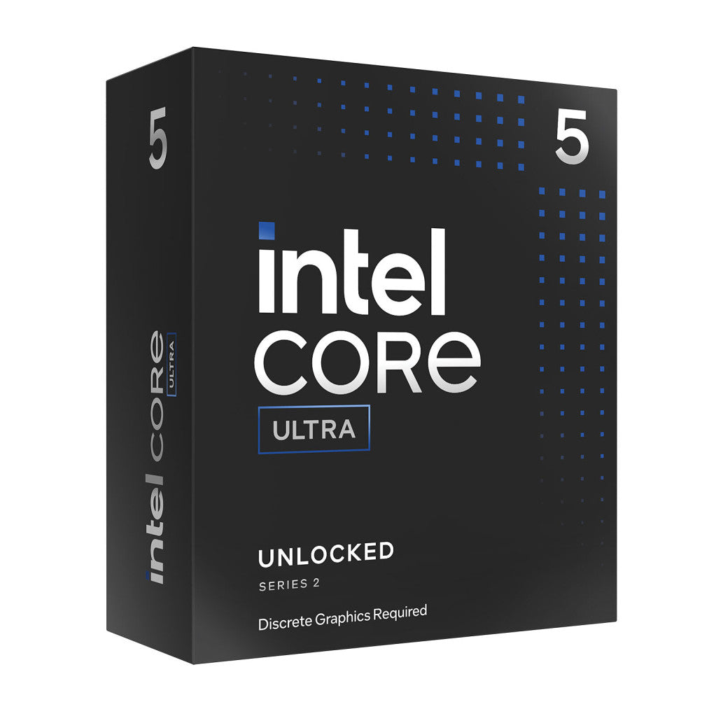 Procesor Intel LGA1851 Ultra 5 245KF 14C/14T 4,2/5,2GHz BOX 125W/159W brez grafike brez hladilnika
