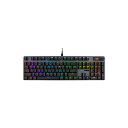 Gaming Tipkovnica Žična USB-C/A Asus ROG Strix Scope II X NX Snow V2 US | črna RGB (90MP03XF-BKUA20)