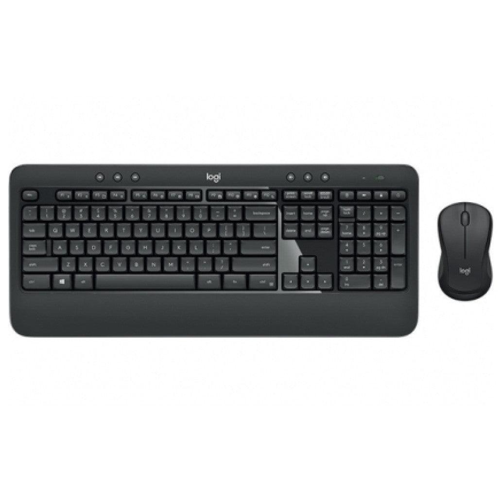 Tipkovnica in miš Logitech brezžična desktop MK540 US international Unyfiying Combo advanced (920-008685)