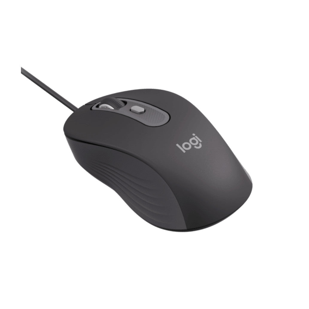 Miš Logitech USB-A Signature M520 črno-siva For Business 4000DPI (910-007511)