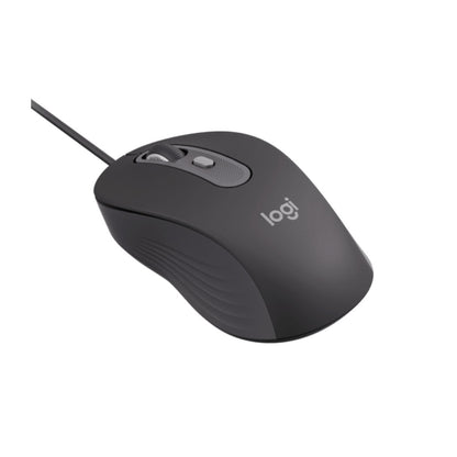 Miš Logitech USB-A Signature M520 črno-siva For Business 4000DPI (910-007511)