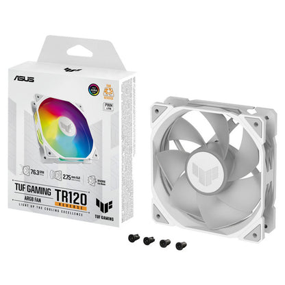 Ventilator Asus TR120 Reverse 120mm, bela ARGB