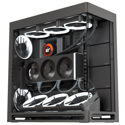 Ohišje HAVN HS 420 VGPU ATX - črna