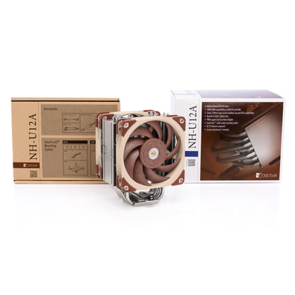Zračni hladilnik Noctua NH-U12A - 22,6 dB 158mm rjava (8,4150110016e+11)