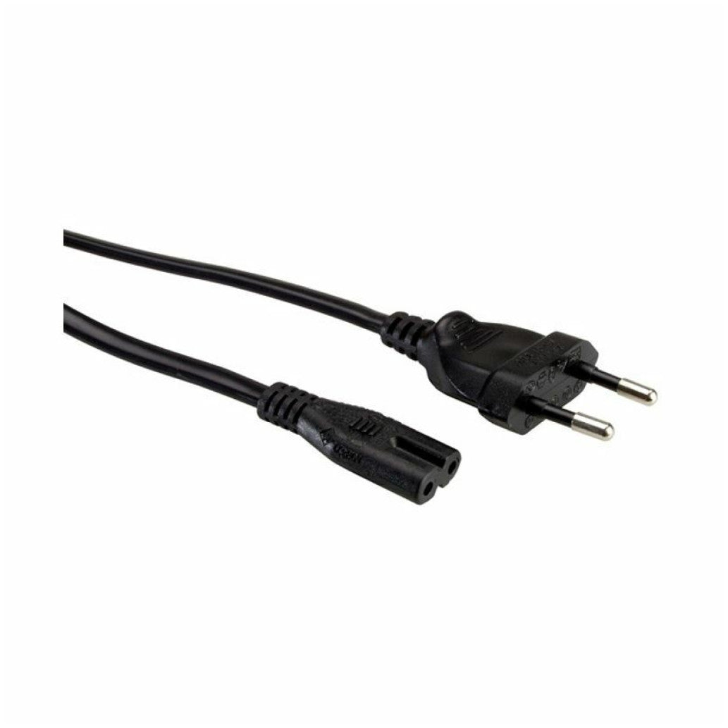 KABEL NAPAJALNI 220V EFB C7 1,80m bipolar - črni