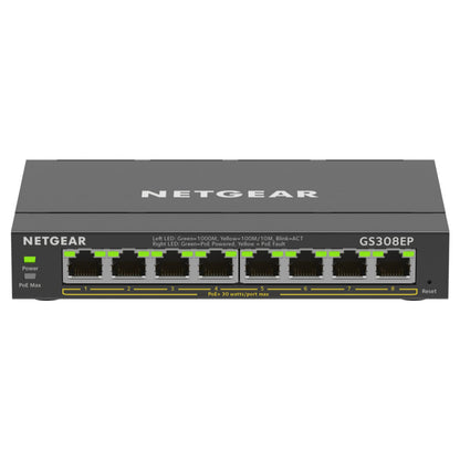 STIKALO 8-PORT Netgear GS308EP-100PES 10/100/1000 PoE+ Managed (GS308EP-100PES)