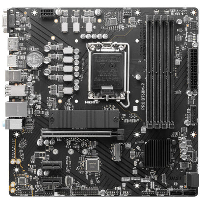 Osnovna plošča 1700 MSI PRO B760M-P microATX VGA HDMI DP