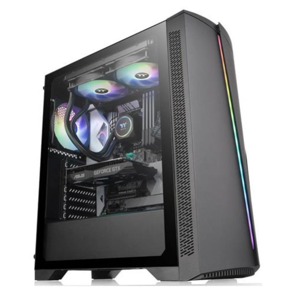 Ohišje Thermaltake  H350 MidiATX - črna RGB