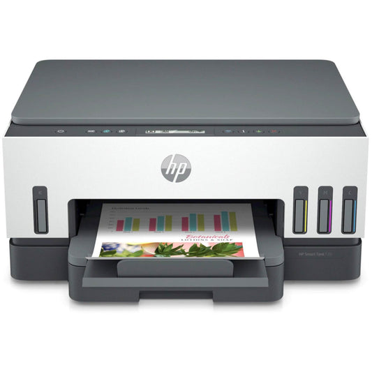 Tiskalnik multifunkcijski brizgalni barvni HP Smart Tank 720 A4 duplex skeniranje USB WiFi 15ppm Cashback 1.8.2025-31.10.2026 – 30€ (6UU46A#670)