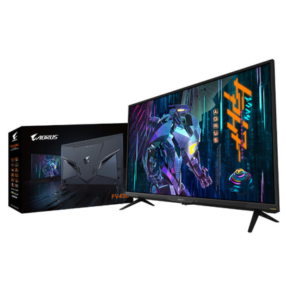 Monitor GigaByte 109,2 cm (43,0") FV43U 3840x2160 Gaming 144Hz VA 1ms HDMI DisplayPort USB-C 2xUSB3.0 Zvočniki  sRGB150% FreeSync Premium Pro KVM HDR1000 Aorus