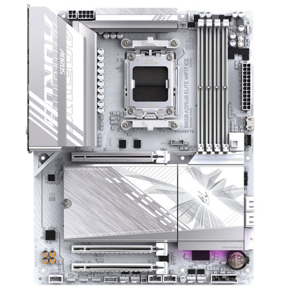 Osnovna plošča AM5 GigaByte B850 Aorus Elite WiFi 7 ICE ATX 1xHDMI 1.4 1xDisplayPort 1.4