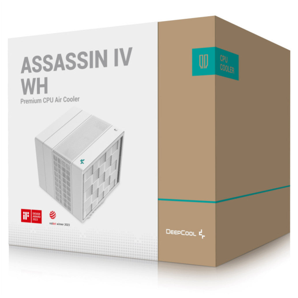 Zračni hladilnik DeepCool DeepCool Assassin IV - 164mm bela (R-ASN4-WHNNMT-G)