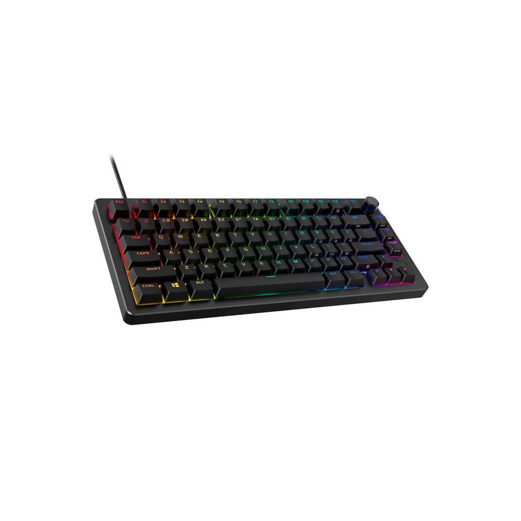 Gaming Tipkovnica USB-A HP HyperX Alloy Rise 75 | SLO gravura črna RGB (7G7A4AA#ABA)