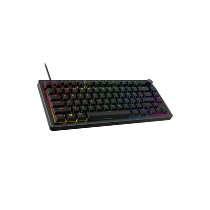 Gaming Tipkovnica USB-A HP HyperX Alloy Rise 75 | SLO gravura črna RGB (7G7A4AA#ABA)