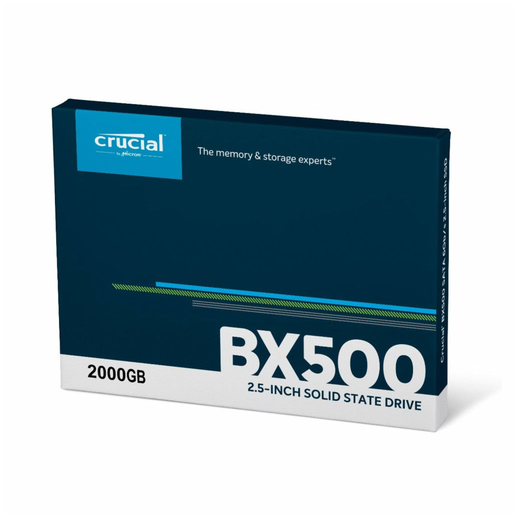 Disk SSD 6,4cm (2,5") SATA3 2TB Crucial BX500 2,5" 540/500MB/s (CT2000BX500SSD1)