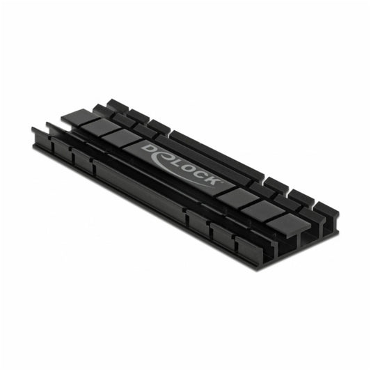 Hladilnik pasivni za disk M.2 NVME SSD 70mm črn Delock (18285)